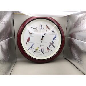 Audubon Clock With Chimes Of Bird Calls Tested Works